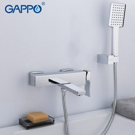 Смеситель для ванны Gappo G18 G3218 Хром 