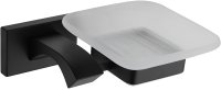 Мыльница Gappo G0702-6 Черная матовая