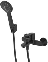 Смеситель для ванны черный IDDIS Ray (RAYBL02i02)