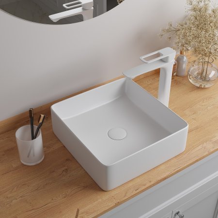 Раковина-чаша Iddis Slide 36 SLIWS01i27 Белая глянцевая 