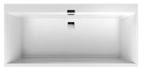 Квариловая ванна Villeroy & Boch Squaro Edge 12 180x80 alpin UBQ180SQE2DV-01