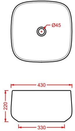 Раковина-чаша Artceram Cognac 43 COL006 44 00 Salvia 