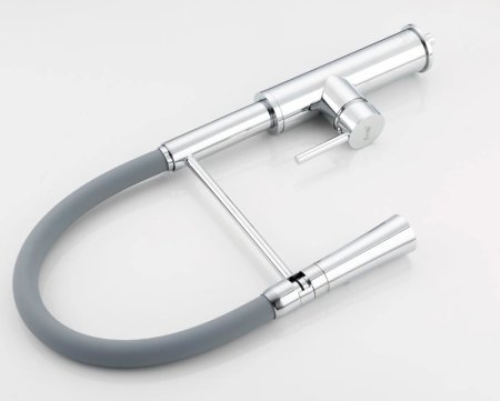 Смеситель для кухни Frap F4452-6 Хром Серый 