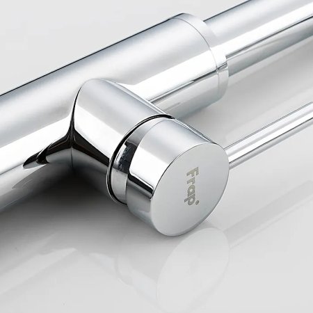 Смеситель для кухни Frap F4452-6 Хром Серый 