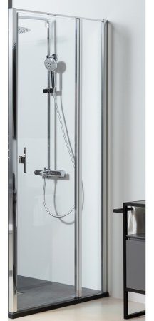 Душевая дверь Allen Brau Priority 100 3.31028.00 профиль Хром стекло прозрачное 