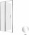 Душевая дверь Allen Brau Priority 100 3.31028.00 профиль Хром стекло прозрачное 