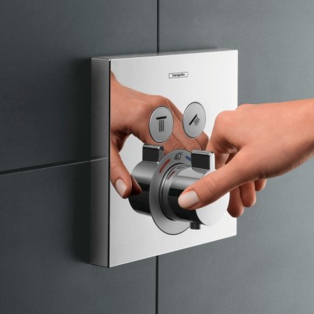 Смеситель для душа Hansgrohe ShowerSelect 15763000 с термостатом Хром 