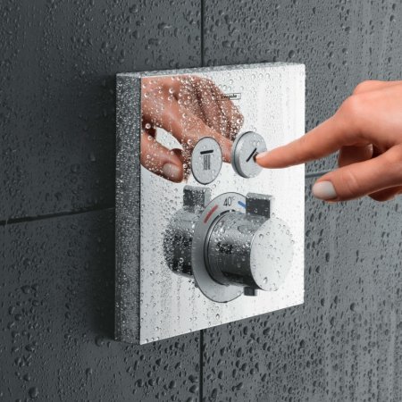 Смеситель для душа Hansgrohe ShowerSelect 15763000 с термостатом Хром 