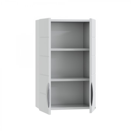 Шкаф для ванной навесной СаНта Родос 48 над стиральной машиной 