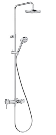 Душевая система Kludi Logo dual shower system 6808305-00 хром 