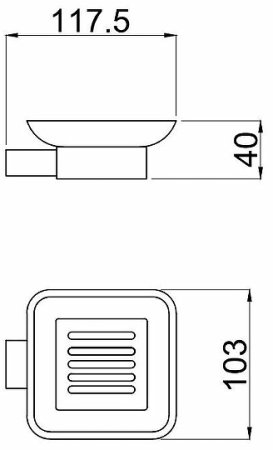 Мыльница Allen Brau Infinity 6.21004-31 Черный матовый 