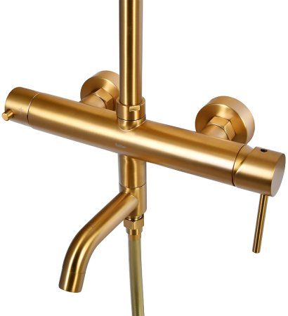 Душевая система Raiber Graceful RPG-006 Золото матовое 