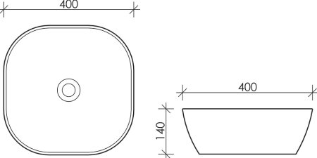Раковина Ceramica Nova Element 40 см CN5006 