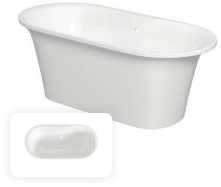 Ванна из искусственного камня Creto Aurora 170x80 8-1111 без гидромассажа 