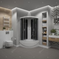 Душевая кабина Erlit Comfort ER3508TP-C4-RUS Душевая кабина Erlit Comfort ER3508TP-C4-RUS