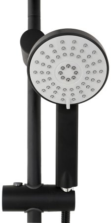 Душевая система Shouder Delta 9062510 Черная матовая Хром 