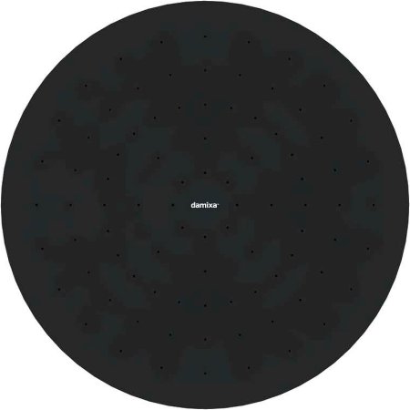 Верхний душ Damixa Jupiter 977050300 Черный матовый 