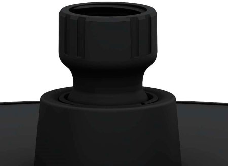 Верхний душ Damixa Jupiter 977050300 Черный матовый 