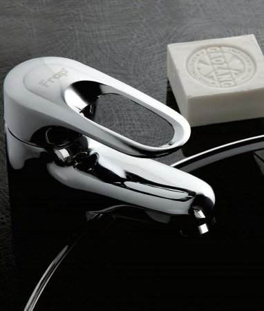 Смеситель для раковины Frap H28 F1028-B Хром 