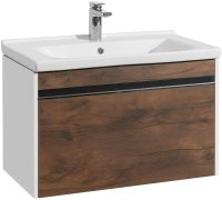 Тумба под раковину Aquaton Капри 80 1A230201KPDB0 подвесная Таксония темная