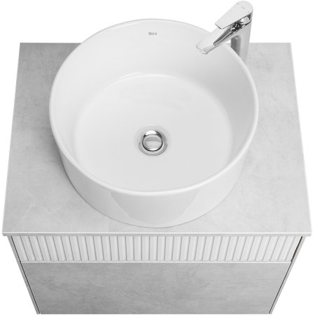 Тумба под раковину Aquaton Марбл 60 1A276101MH4C0 подвесная Слэйт Белый матовый 