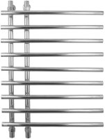 Полотенцесушитель водяной Energy Rose 800х600 форма лесенка нестандартная, нержавеющая сталь, нижнее/диагональное/боковое подключение 3/4", 830мм х 600мм, все для подключения в комплекте