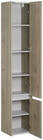 Шкаф пенал Aquaton Стоун 30 1A228403SX850 подвесной Сосна арлингтон 