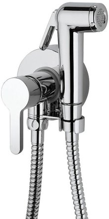 Гигиенический душ со смесителем Paini Aosta 92CR304KM с наружным подключением Хром 