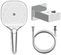 Лейка для душа с держателем и шлангом Raglo R476.41, хром