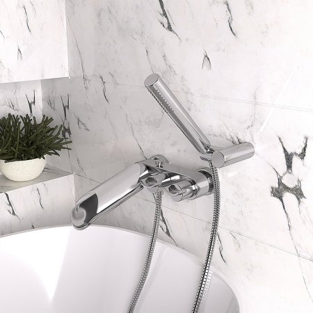 Смеситель для ванны Paini Morgana 73CR105KM Хром 
