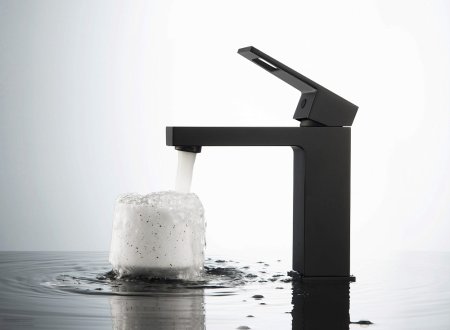 Смеситель Timo Briana 7161/03F для раковины, черный 