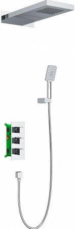 Душевой комплект Timo Petruma SX-5039/00SM с внутренней частью, хром 