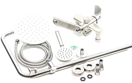 Душевая система Melana Stello F610307 Сатин 