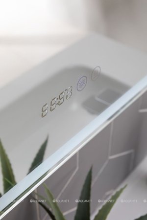 Тумба с раковиной Aquanet Алвита New 80 1 ящик, 2 дверцы, белый матовый 