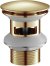 Донный клапан для раковины Timo 8011/17 золото матовое 