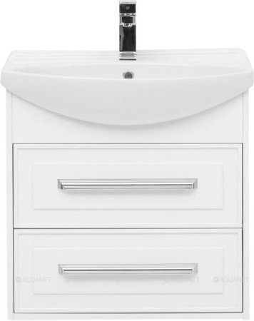 Тумба с раковиной Aquanet Остин 65 белый 