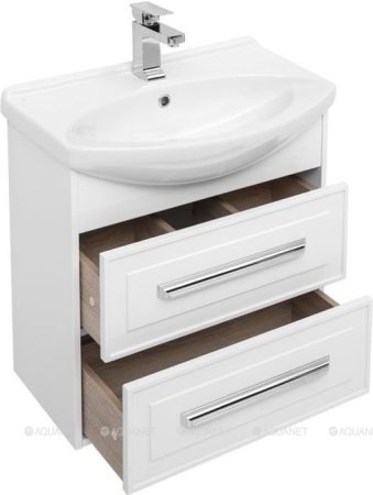 Тумба с раковиной Aquanet Остин 65 белый 