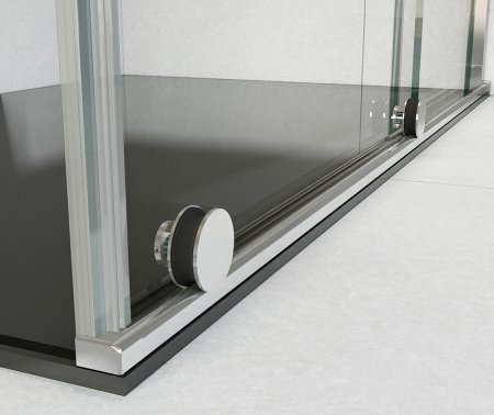 Душевой уголок Vincea Arno 130х100 VSR-1A1013CL профиль Хром стекло прозрачное 