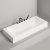 Ванна из искусственного камня Salini Orlanda 170х70 102011G Белая глянцевая 