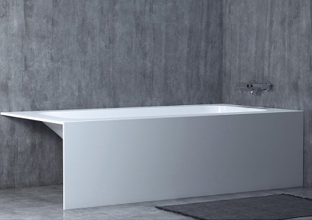 Ванна из искусственного камня Salini Orlanda 170х70 102011G Белая глянцевая 