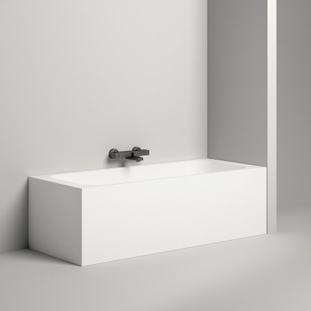 Ванна из искусственного камня Salini Orlanda 170х70 102011G Белая глянцевая 