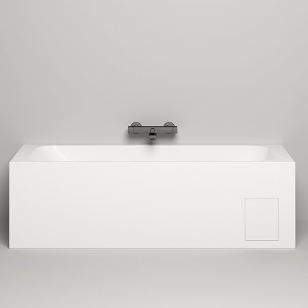 Ванна из искусственного камня Salini Orlanda 170х70 102011G Белая глянцевая 