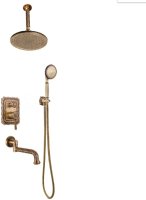 Душевая система встраиваемая Bronze de Luxe WINDSOR 10137/1R, бронза