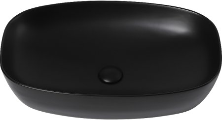 Раковина-чаша Abber Rechteck 60 AC2206MB Черная матовая 