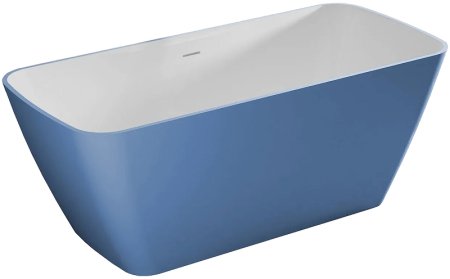 Ванна из искусственного камня Salini Agatha 180х80 100221MRH покраска по RAL снаружи матовая 