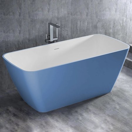 Ванна из искусственного камня Salini Agatha 180х80 100221MRH покраска по RAL снаружи матовая 