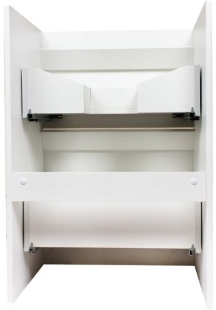 Тумба под раковину Style Line Даллас 110 Люкс Plus Белая 