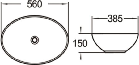 Раковина SantiLine SL-1077 