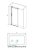 Душевая дверь в нишу RGW Tornado TO-14 170x195 стекло прозрачное 