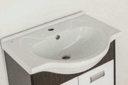 Тумба под раковину Style Line Эко Стиль W 9 Байкал 60 Белая Венге 